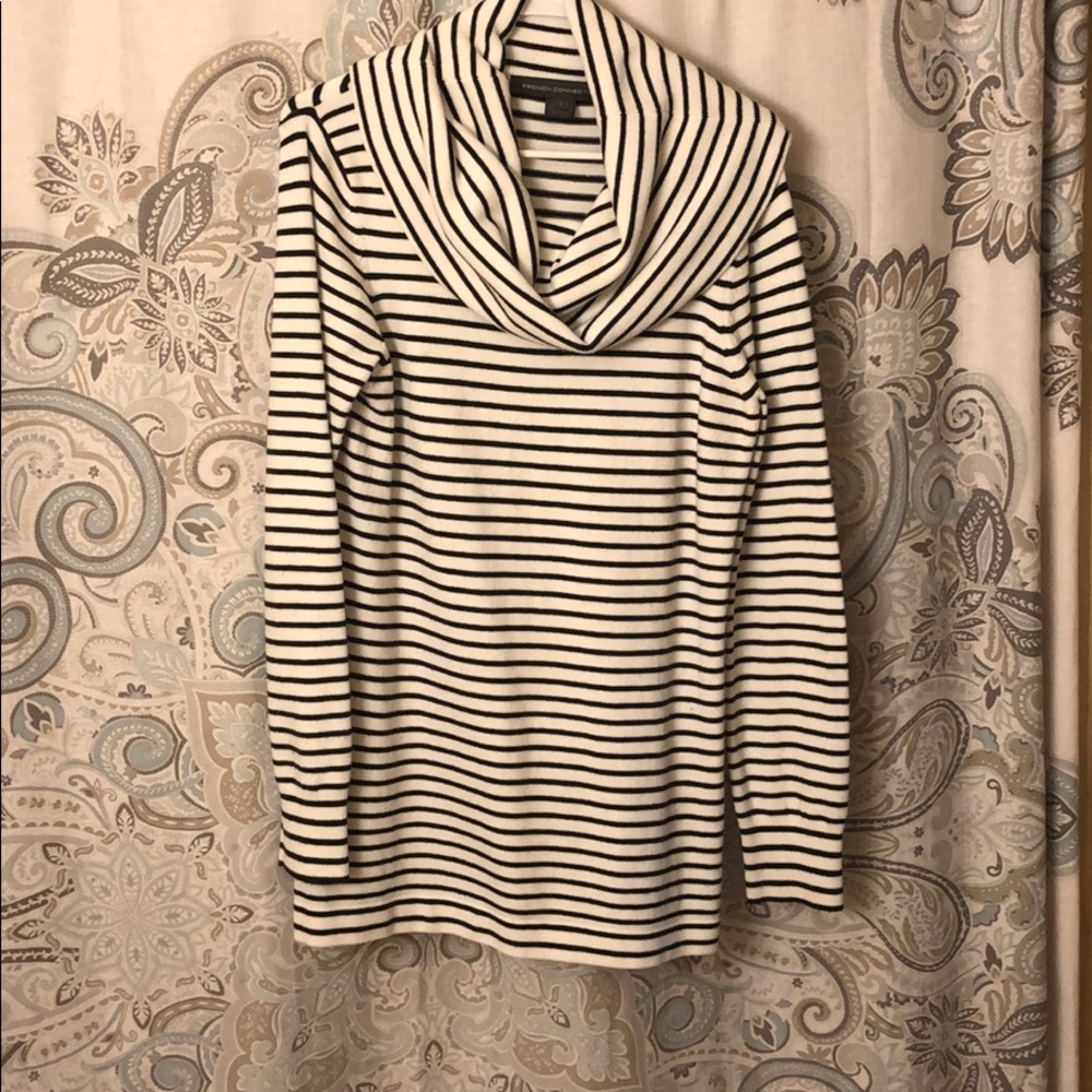 French Connection Cowl oversized turtle neck